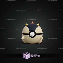 Super Basic Pokemon Cyndaquil Pokeball V2