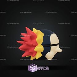 Super Basic Pokemon Cyndaquil Pokeball V2