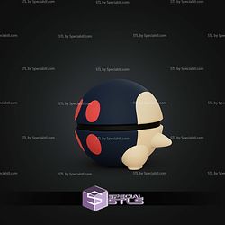 Super Basic Pokemon Cyndaquil Pokeball V2