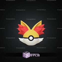Super Basic Pokemon Fennekin Pokeball