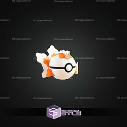 Super Basic Pokemon Goldeen Pokeball