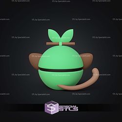 Super Basic Pokemon Grookey Pokeball