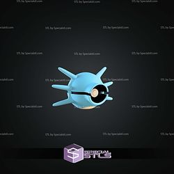 Super Basic Pokemon Horsea Pokeball