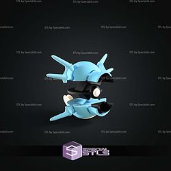 Super Basic Pokemon Horsea Pokeball