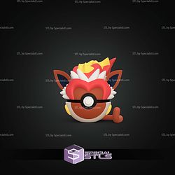 Super Basic Pokemon Infernape Pokeball