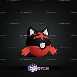 Super Basic Pokemon Litten Pokeball