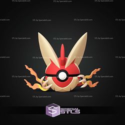 Super Basic Pokemon Mega Blaziken Pokeball