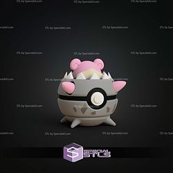Super Basic Pokemon Mega Slowbro Pokeball