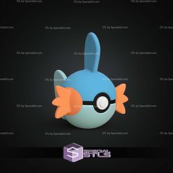 Super Basic Pokemon Mudkip Pokeball