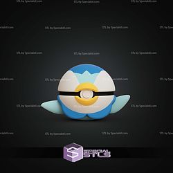 Super Basic Pokemon Piplup Pokeball V2