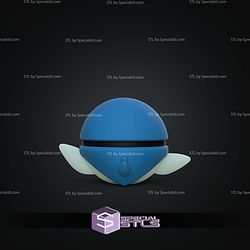 Super Basic Pokemon Piplup Pokeball V2