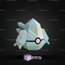 Super Basic Pokemon Regice Pokeball