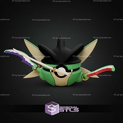 Super Basic Pokemon Roronoa Zoro Scyther Pokeball