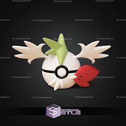 Super Basic Pokemon Shaymin Sky Pokeball
