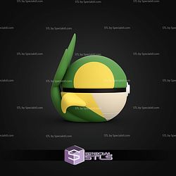 Super Basic Pokemon Snivy Pokeball