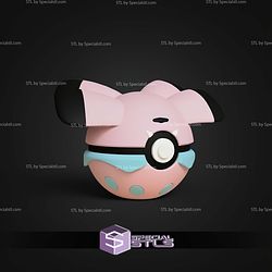Super Basic Pokemon Snubbull Pokeball