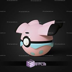 Super Basic Pokemon Snubbull Pokeball