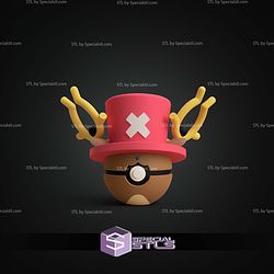 Super Basic Pokemon Tony Tony Chopper Stantler Pokeball