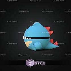 Super Basic Pokemon Totodile Pokeball