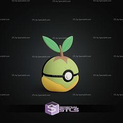 Super Basic Pokemon Turtwig Pokeball