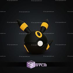 Super Basic Pokemon Umbreon Pokeball