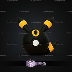 Super Basic Pokemon Umbreon Pokeball