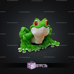 Super Basic STL Articulated Tree Frog