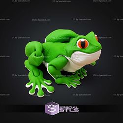 Super Basic STL Articulated Tree Frog