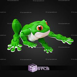 Super Basic STL Articulated Tree Frog