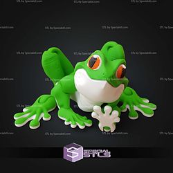 Super Basic STL Articulated Tree Frog