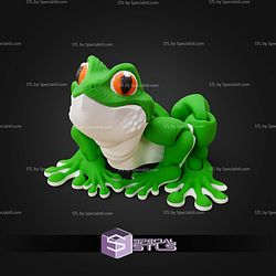Super Basic STL Articulated Tree Frog