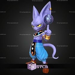 Super Basic STL Beerus No AMS