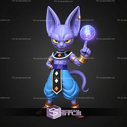 Super Basic STL Beerus No AMS