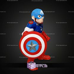 Super Basic STL Captain America No AMS