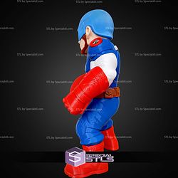 Super Basic STL Captain America No AMS