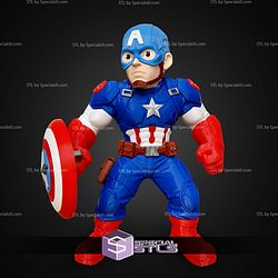 Super Basic STL Captain America No AMS