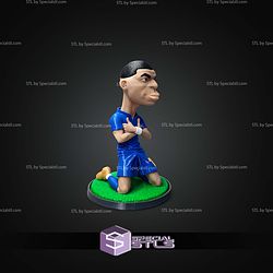 Super Basic STL Caricature Style Mbappe No AMS
