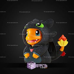 Super Basic STL Charmander Toothless Pajama No AMS