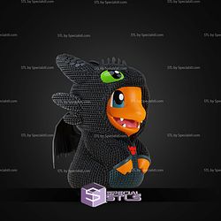 Super Basic STL Charmander Toothless Pajama No AMS