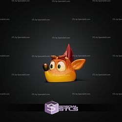 Super Basic STL Crash Bandicoot Joystick Holder