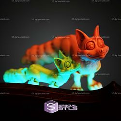 Super Basic STL Cute Flexi Print In Place Fox