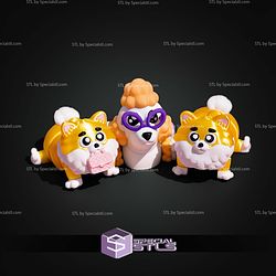 Super Basic STL Fashion Poodle and Spitz