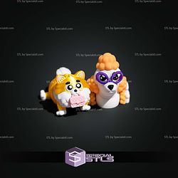 Super Basic STL Fashion Poodle and Spitz