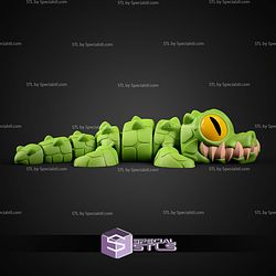 Super Basic STL Flexi Crazy Crocodile