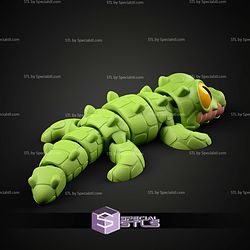 Super Basic STL Flexi Crazy Crocodile