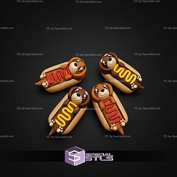 Super Basic STL Hot Dog Dachshund Clicker