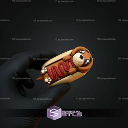 Super Basic STL Hot Dog Dachshund Clicker