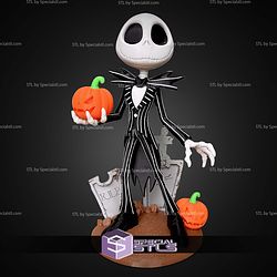 Super Basic STL Jack Skellington No AMS