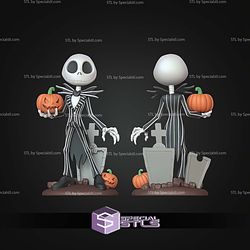 Super Basic STL Jack Skellington No AMS