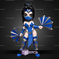 Super Basic STL Kitana with Weapon No AMS